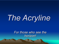 The Acryline