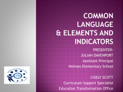 Acronym # 1 - Education Transformation Office