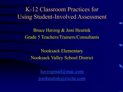 Activities and Assessments
