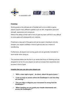 Finishing  - Irish Football Association