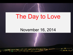 Romans 13:1-14 - Garner Christian Fellowship