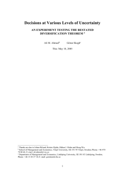 2 Loss-Sharing Versus Insurance