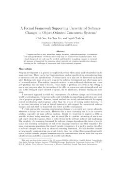 A Formal Framework Supporting Unrestricted Software - ICE-TCS
