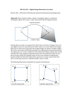 Distortion Correction v1