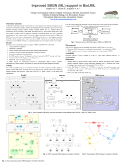 Biopath (BMOND) &ndash; A NEW APPROACH TO FORMAL