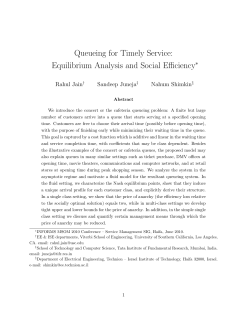 Queueing for Timely Service: Equilibrium Analysis and Social