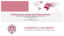 China Growth Case study