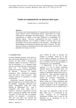 3. Properties of commutativity