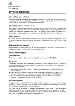 Diverted profits tax