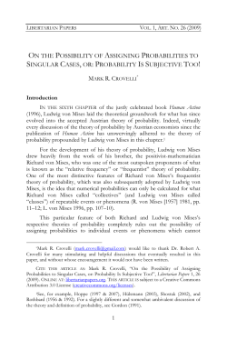 probability is subjective too!