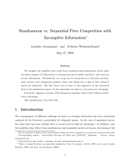 Simultaneous vs. Sequential Price Competition with