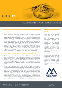 You`ve Set Your Sights on the USA &ndash; So Why Consider Ireland?