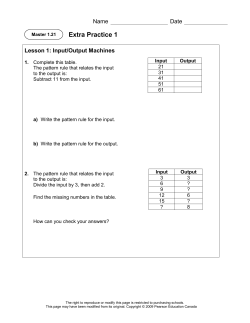Unit 1 Extra Practice