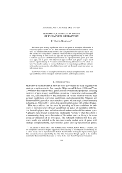 Isotone equilibrium in games of incomplete information