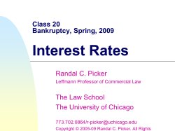 Slides - Randy Picker, University of Chicago Law School