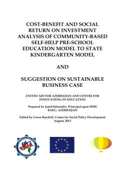 2. cost-benefit and social return on investment analysis of