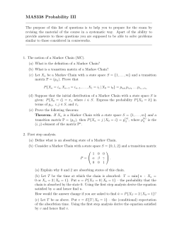 MAS338 Probability III