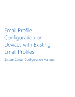 Step 3: Configure email profiles in Intune