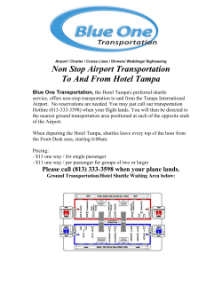 Airport / Charter / Cruise Lines / Dinners/ Weddings