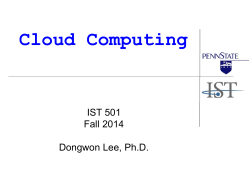 Talk - Amazon Web Services
