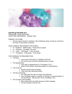 EASTER @ EASTSIDE 2017 PREACHER