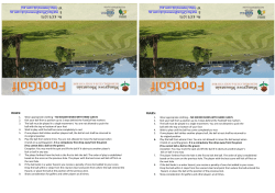 Mangrove Mountain Memorial Golf Club Scorecard