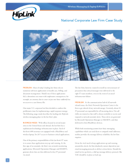 Law Firm MOM Integration Case Study