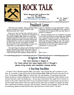 PLEASE NOTE: OUR NEXT MEETING IS SUNDAY JULY 9 (NOT