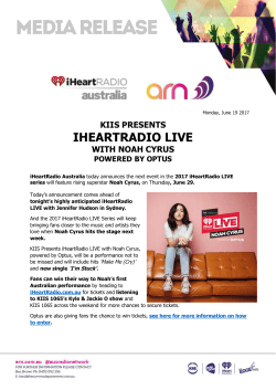 kiis presents iheartradio live with noah cyrus powered by optus