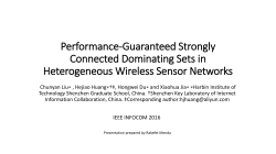 Performance-Guaranteed Strongly Connected Dominating Sets in