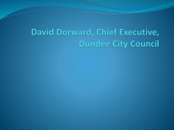 Nov 2012 * 5 year Social Enterprise Strategy launched along with 2