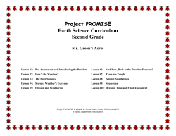 Earth Science Curriculum - Virginia Department of Education