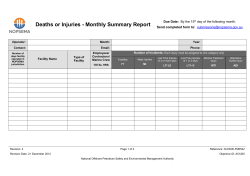 N-03000-FM0522 - Monthly Summary Report