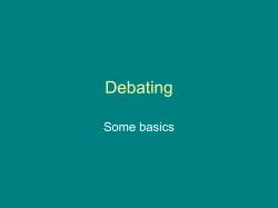 About debating:Internet as an example