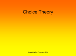 Choice_theory - stjohnsprimarystaff
