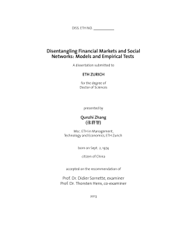 Disentangling Financial Markets and Social Networks: Models and