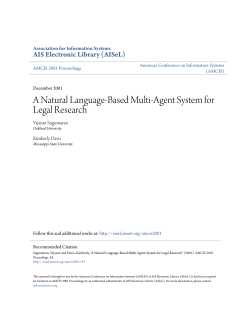 A Natural Language-Based Multi-Agent System for Legal Research