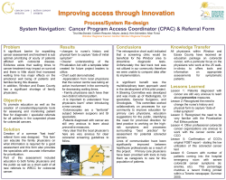 LHIN -CPAC2.pps - Cancer Care Ontario