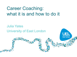An Introduction to Career Coaching