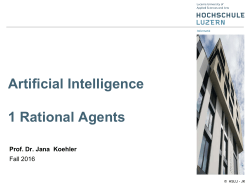 Rational Agent - User Websites on enterpriselab.ch