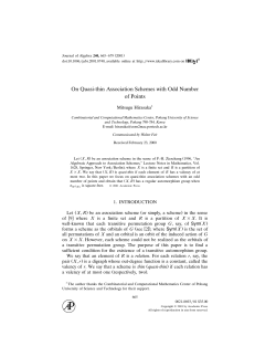 On Quasi-thin Association Schemes with Odd Number of Points
