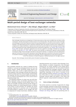 Multi-period design of heat exchanger networks