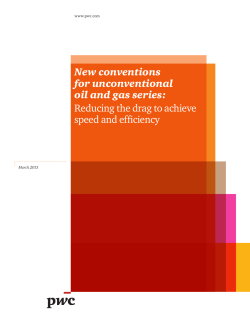 New conventions for unconventional oil and gas series