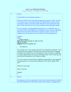 Queries on ME3242/TM3242