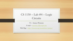 CS 1150 * Lab #2 * Exploring Number Systems