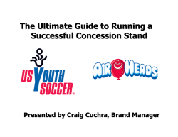 The Ultimate Guide to Running a Successful Concession Stand