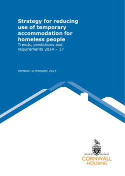 Strategy for reducing use of temporary