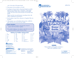 0712 Dino Tracks GUD Revamp