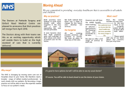 Merger Information Leaflet