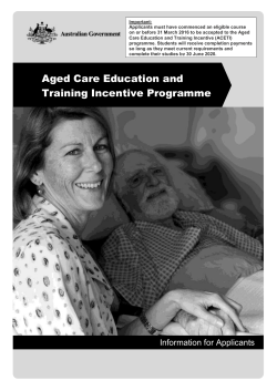Questions for aged care information line